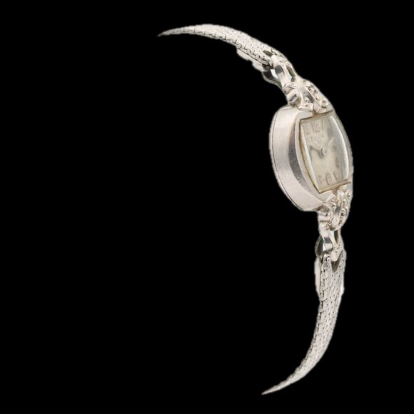 Vintage 14mm 1963 Bulova 23 Jewel Ladies Mechanical Wristwatch 5AR USA 10k RGP main image 4